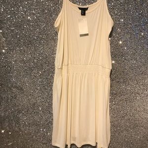 H&M cream sun dress💕